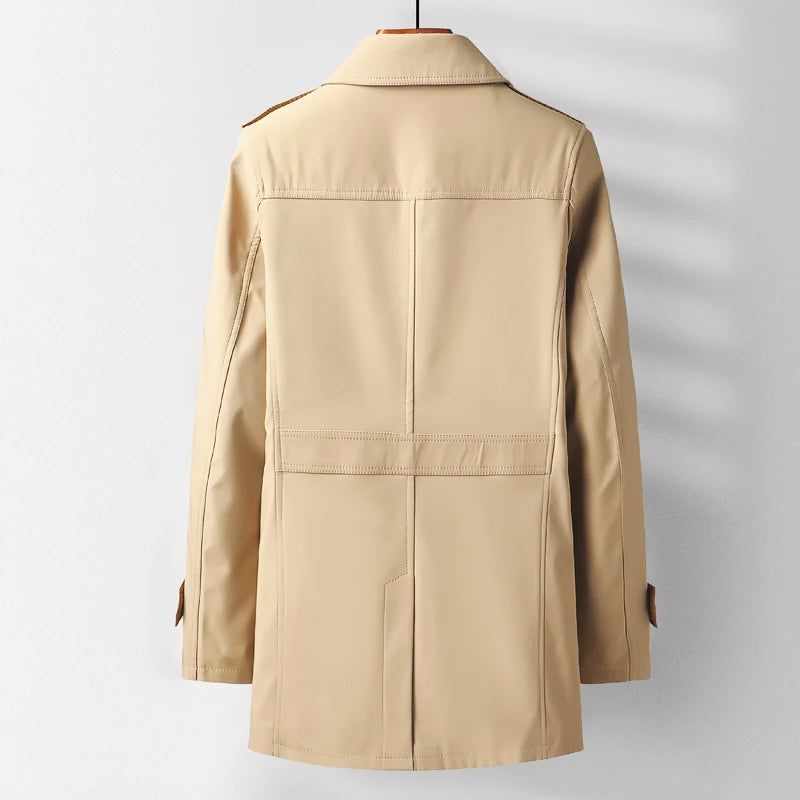 Modern Classic Men’s Trench Coat