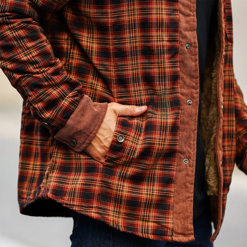 Northwind Plaid Sherpa Outdoor Jacket