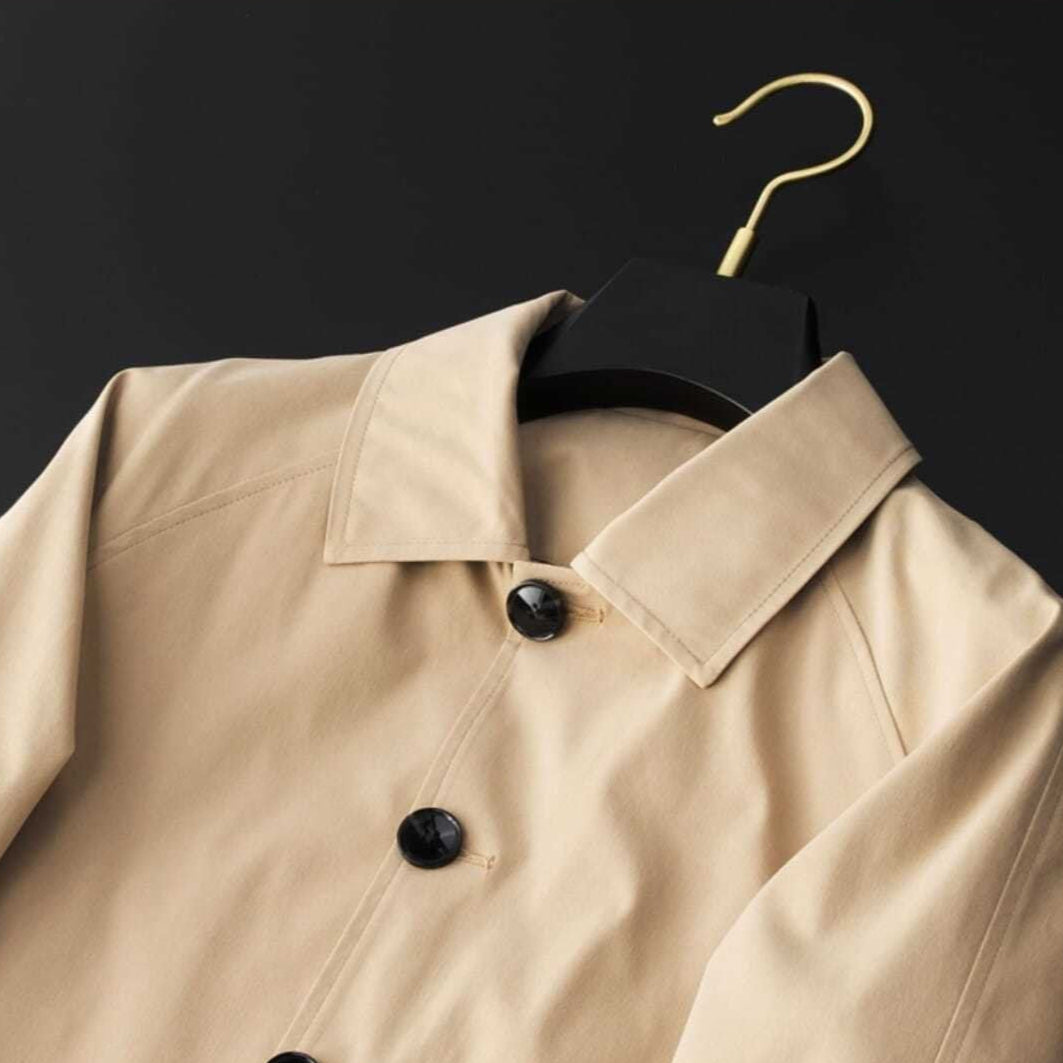 Roberto Russo Essential Classic Trench Coat