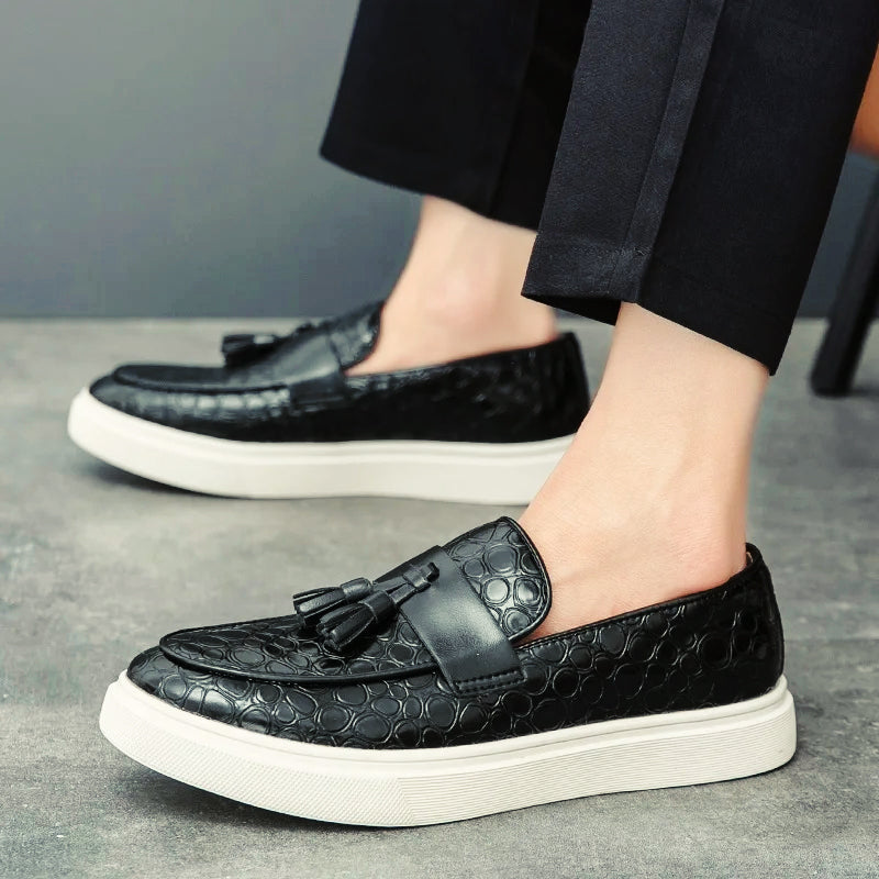 Rovari Leather Loafers