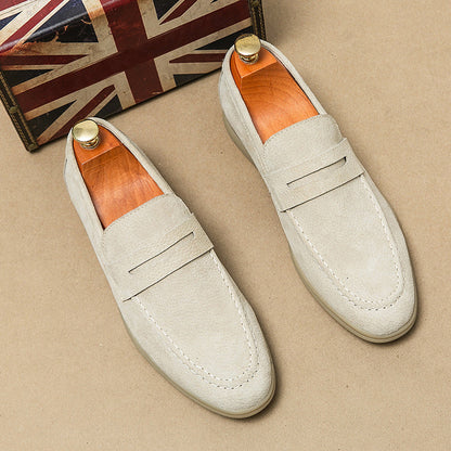 Alessandro Veneti Elegant Suede Loafers