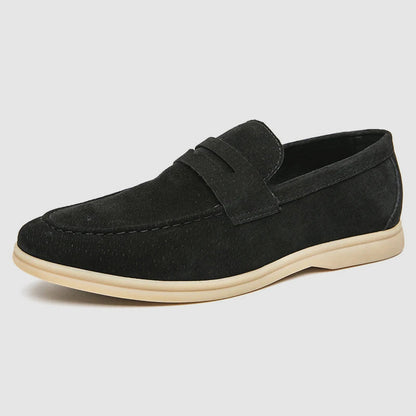 Alessandro Veneti Elegant Suede Loafers