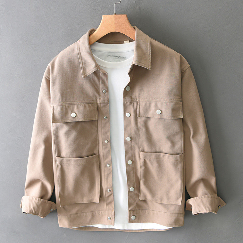 Alessandro Veneti Canvas Utility Jacket