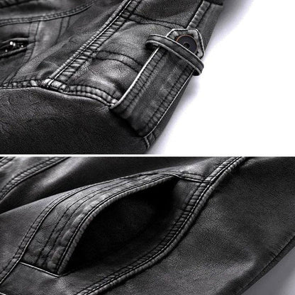 Alessandro Veneti Midnight Biker Jacket