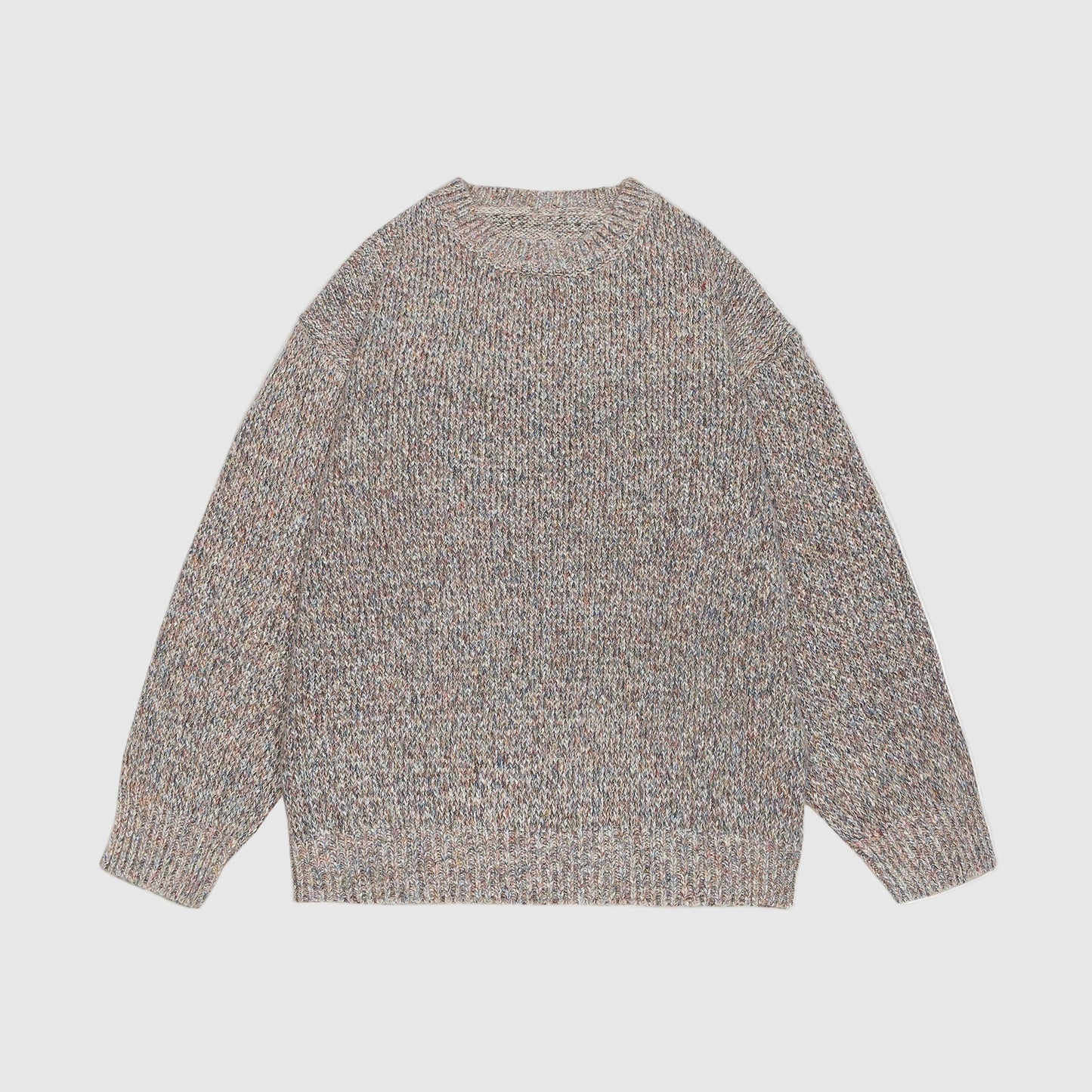 Alessandro Veneti Rustic Speckle Knit Pullover