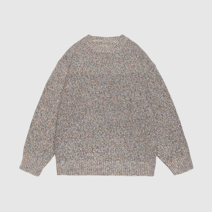 Alessandro Veneti Rustic Speckle Knit Pullover