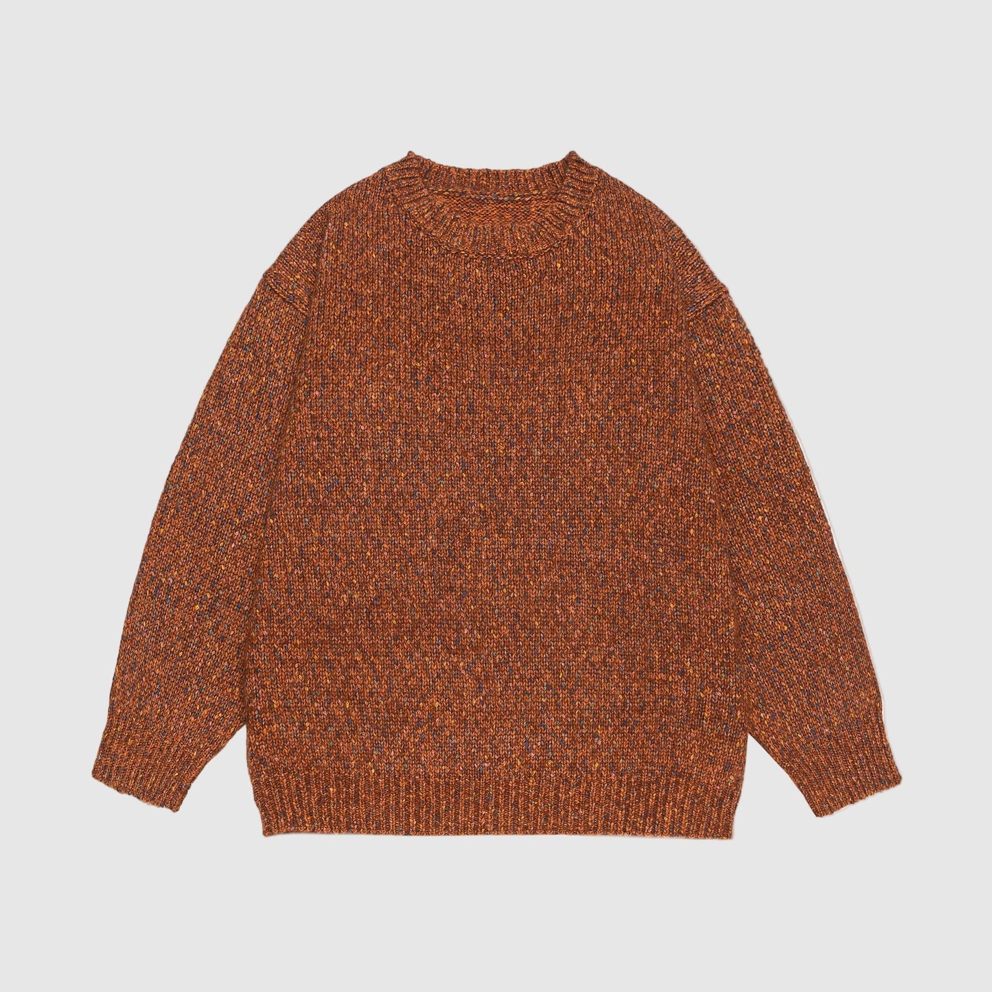 Alessandro Veneti Rustic Speckle Knit Pullover