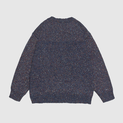 Alessandro Veneti Rustic Speckle Knit Pullover
