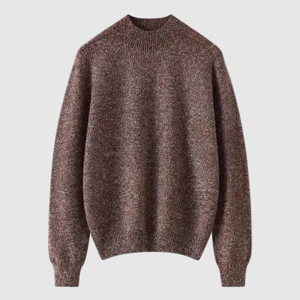 Alessandro Veneti Soft-Touch Crewneck Pullover