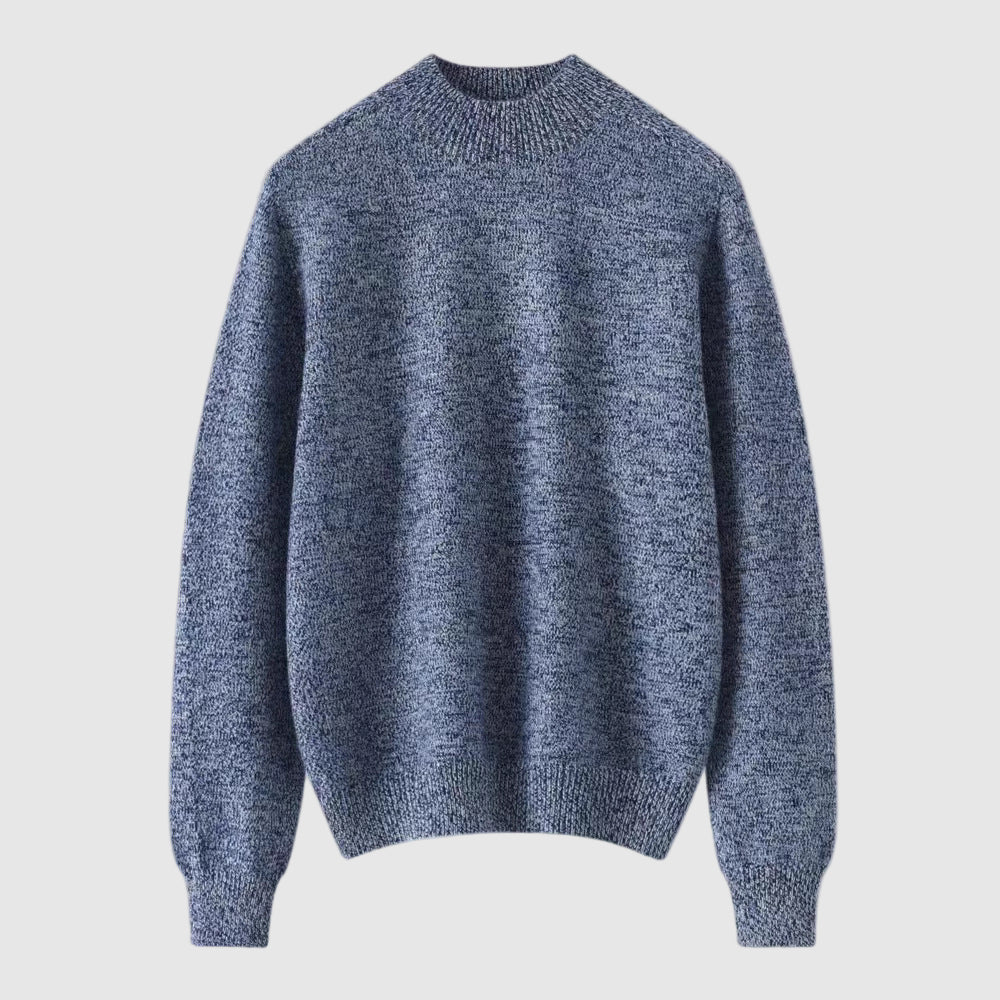 Alessandro Veneti Soft-Touch Crewneck Pullover