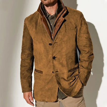 Alessandro Veneti Vintage Suede Coat