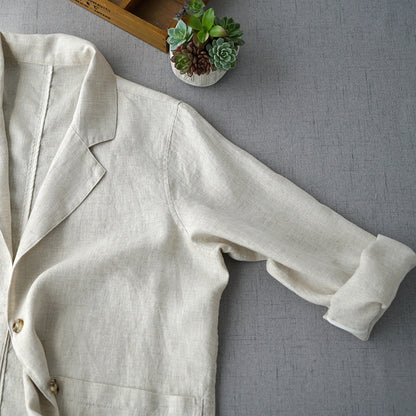 Chloé Montclair Chic Linen Blazer