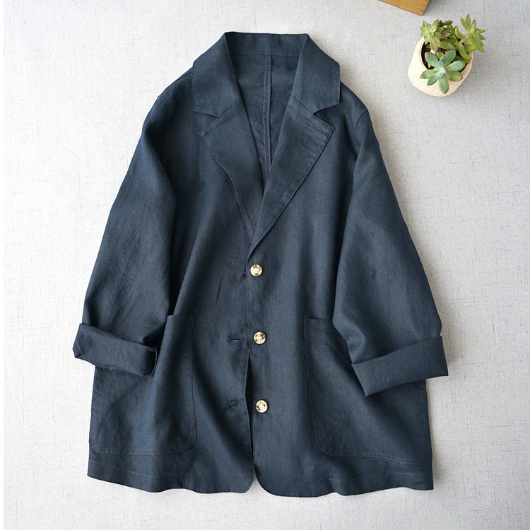 Chloé Montclair Chic Linen Blazer