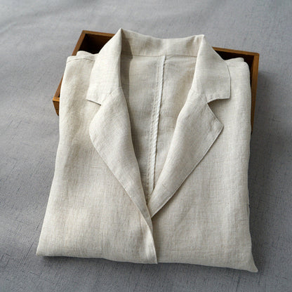 Chloé Montclair Chic Linen Blazer