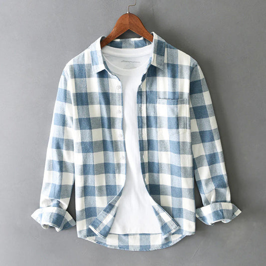 Classic Brushed Cotton Check Shirt