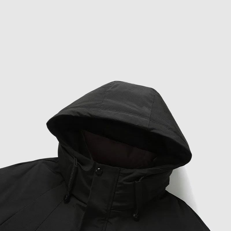 Detachable Hood Down-Filled Men Jacket