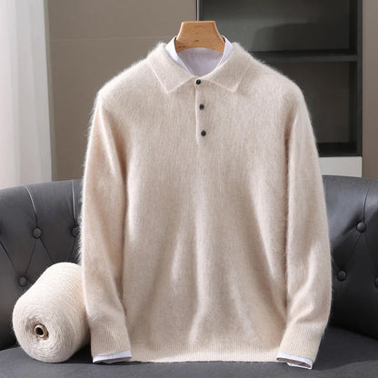EverWarm Cashmere Polo Sweater