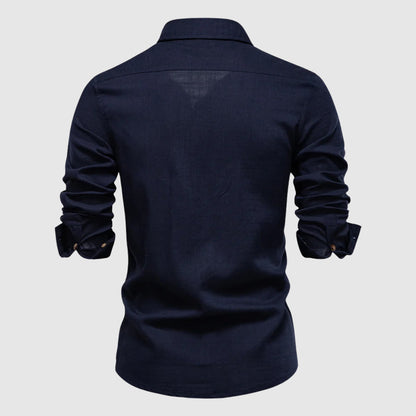 François Blanchet Horizon Linen Shirt