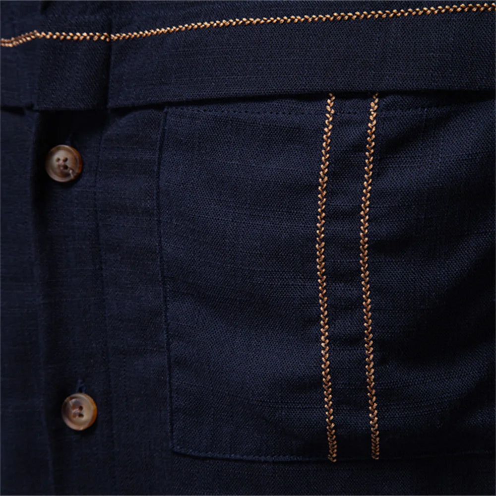 François Blanchet Horizon Linen Shirt