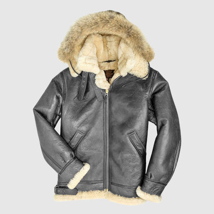 Highland Fur Lined Pilot Jacket