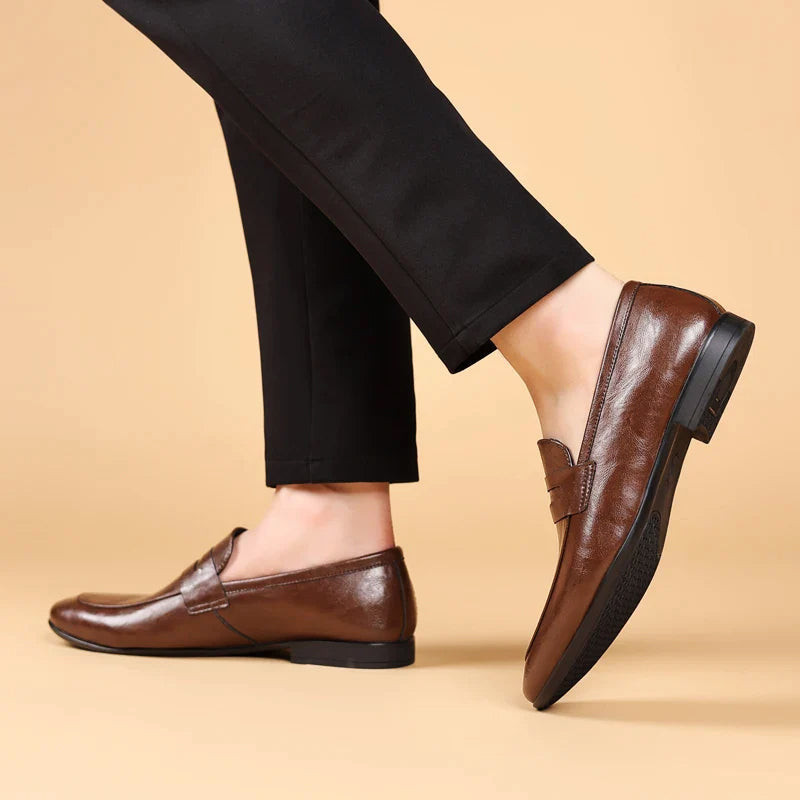 Imperial Handcrafted Leather Dress Loafers