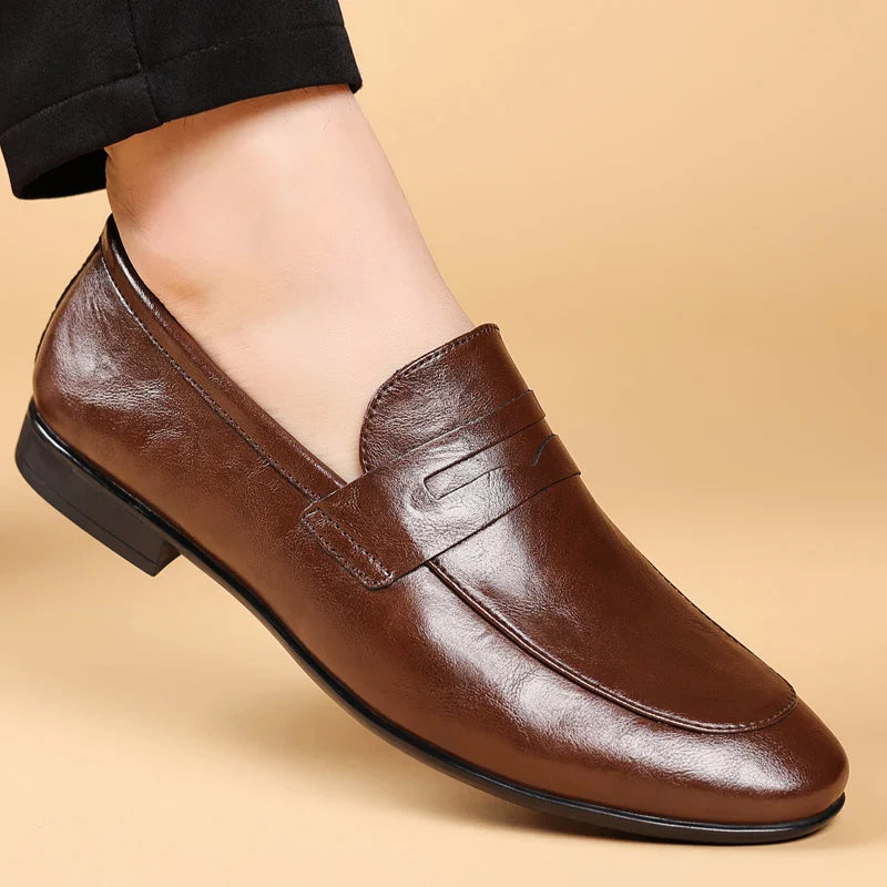 Imperial Handcrafted Leather Dress Loafers