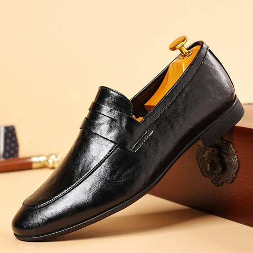 Imperial Handcrafted Leather Dress Loafers