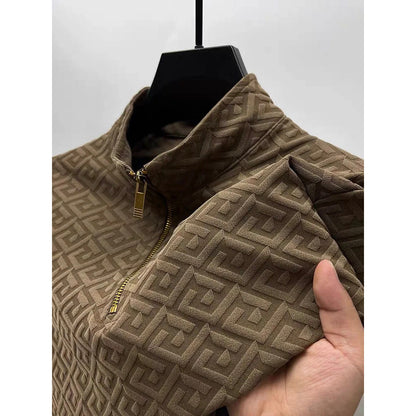 Lorenzo Vitali Jacquard Luxe Sweater