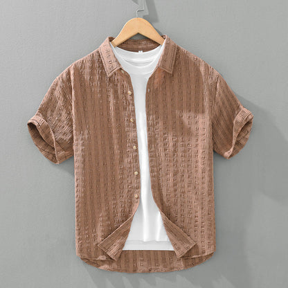Lorenzo Vitali Lido Textured Shirt