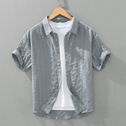 Lorenzo Vitali Lido Textured Shirt