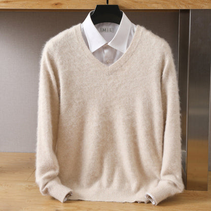 Lorenzo Vitali Luxe V-Neck Sweater