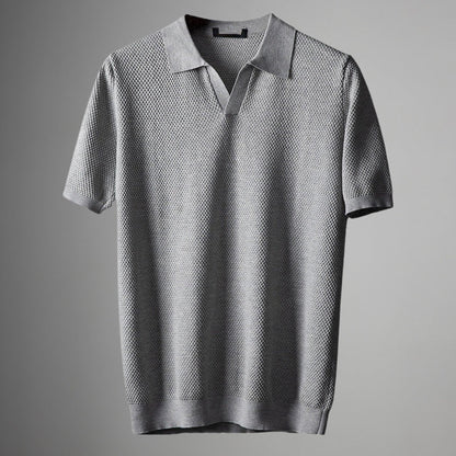 Lorenzo Vitali Mesh Polo Shirt