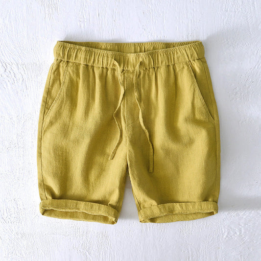Lorenzo Vitali Ocean Breeze Linen Shorts