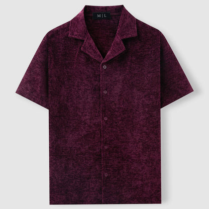 Lorenzo Vitali Velvet Retro Shirt
