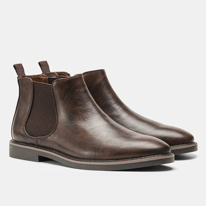 Marco Bianchi Earthtone Classic Chelsea Boots