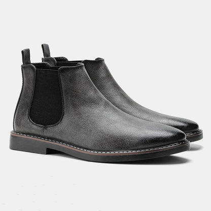 Marco Bianchi Earthtone Classic Chelsea Boots