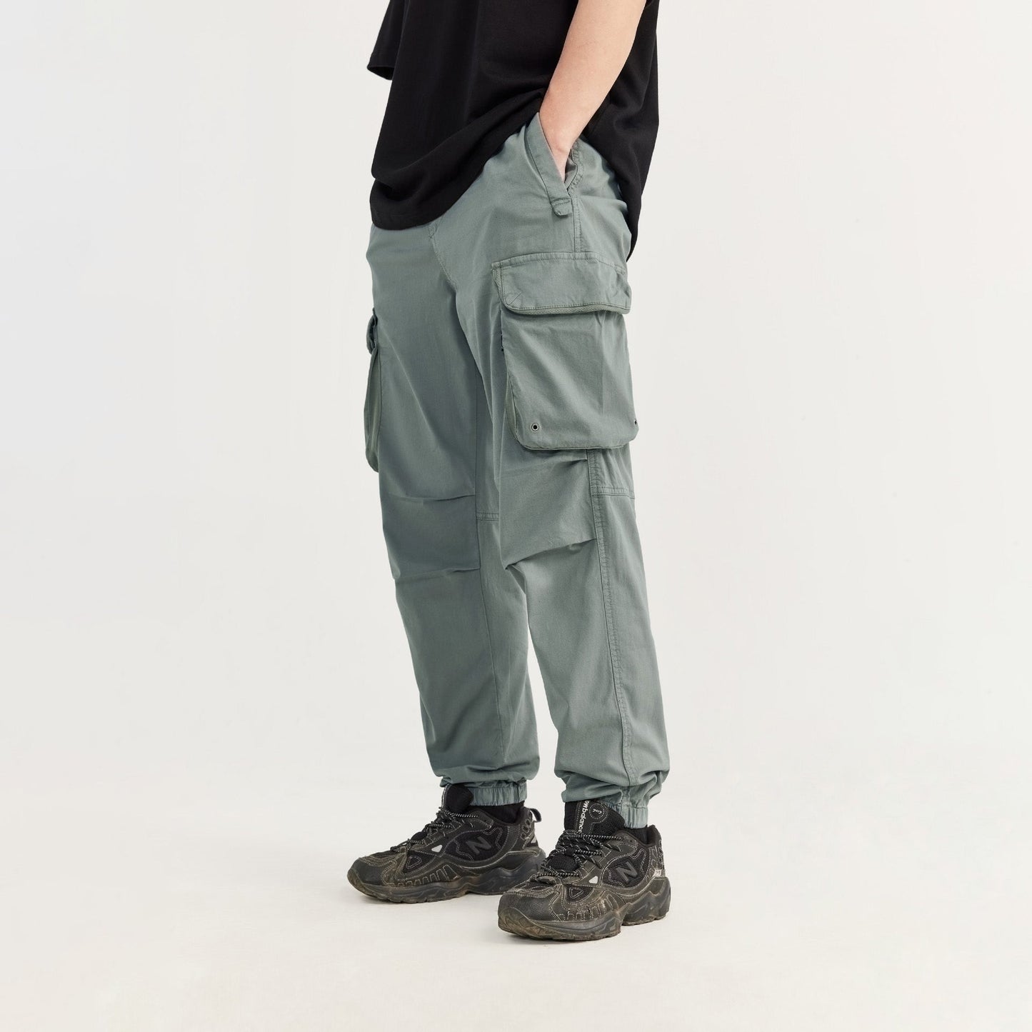 Men’s Vintage Washed Cargo Utility Pants
