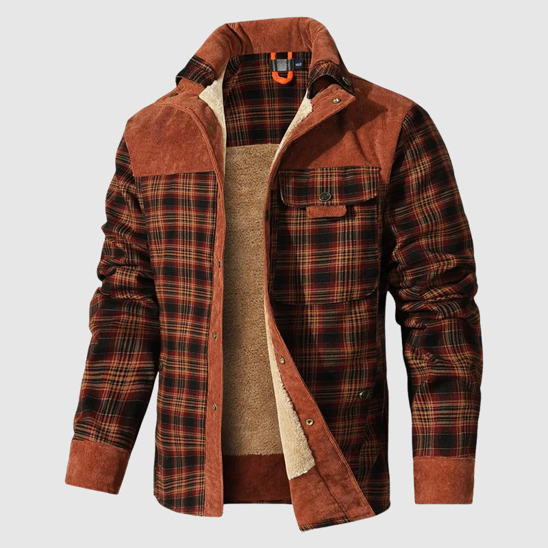 Northwind Plaid Sherpa Outdoor Jacket