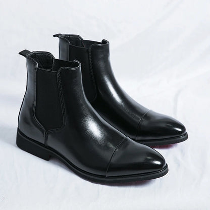 Orrin Signature Leather Chelsea Boots