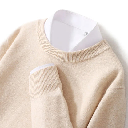 PureWool Men’s Crew Neck Sweater