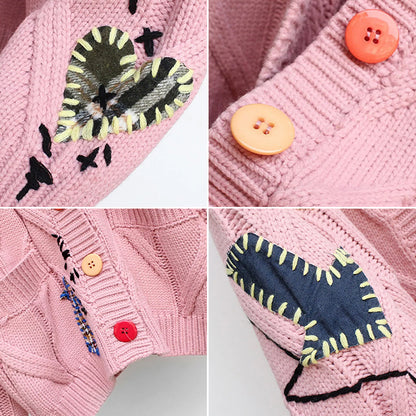 Retro Revival Cardigan by Valentina Rossi