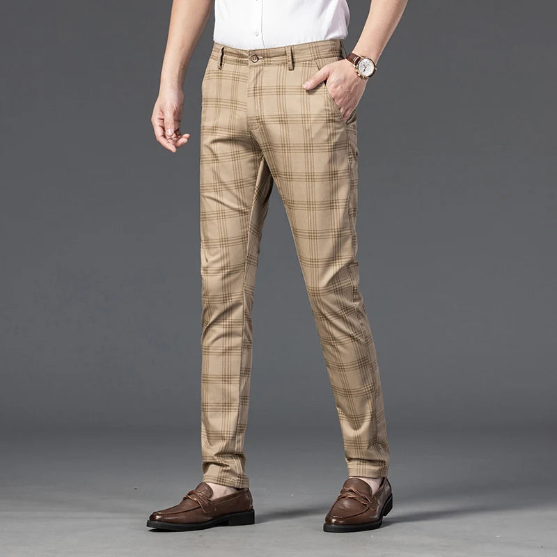 Roberto Russo Marston Plaid Pants