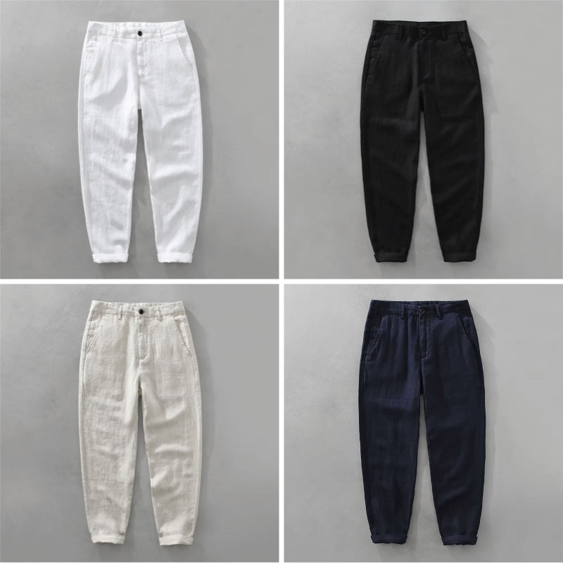 Roberto Russo Pozzuoli Linen Pants