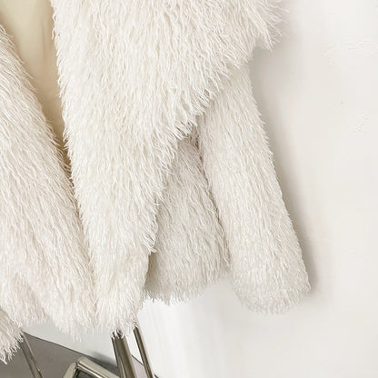 Sofia Amoretti Cozy Curl Faux Fur Coat