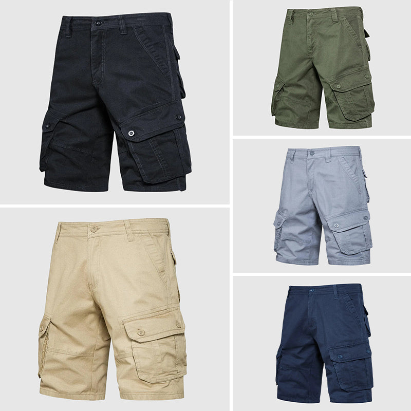 Theodore Willow Cotton Cargo Shorts