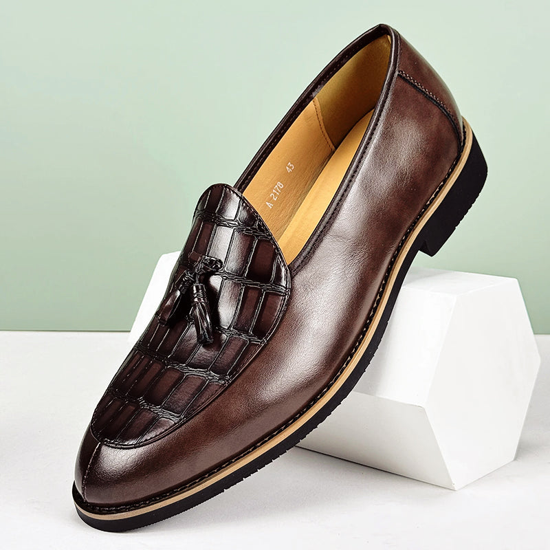 Theodore Willow Elegant Tassel Loafers