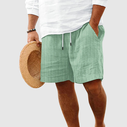 Theodore Willow Sunset Striped Shorts