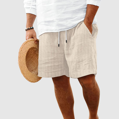 Theodore Willow Sunset Striped Shorts
