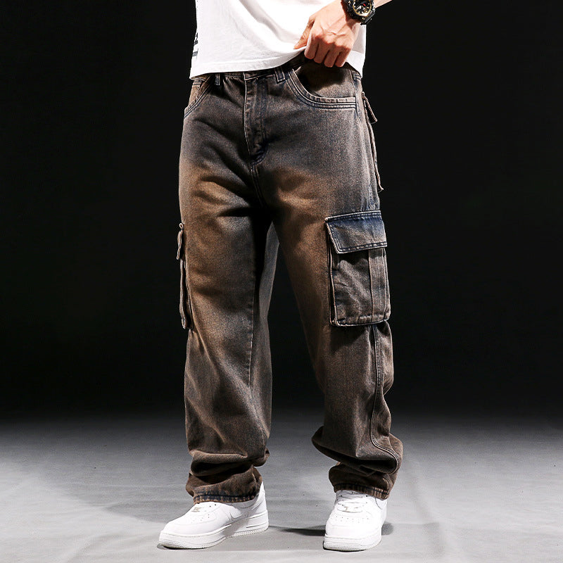 Urban Heavyweight Cargo Denim Jeans