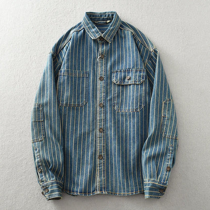 Vintage Denim Shirt by Roberto Russo